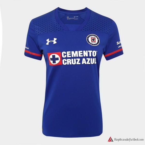 Camiseta Cruz Azul Primera equipación Mujer 2017-2018 Azul